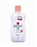 Johnsons Baby Oil with Vitamin E for Massage of Baby 200 ml Bottle