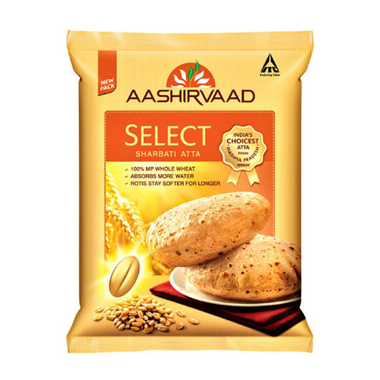 Aashirvaad Select Sharbati Atta 5 Kg & 10 Kg