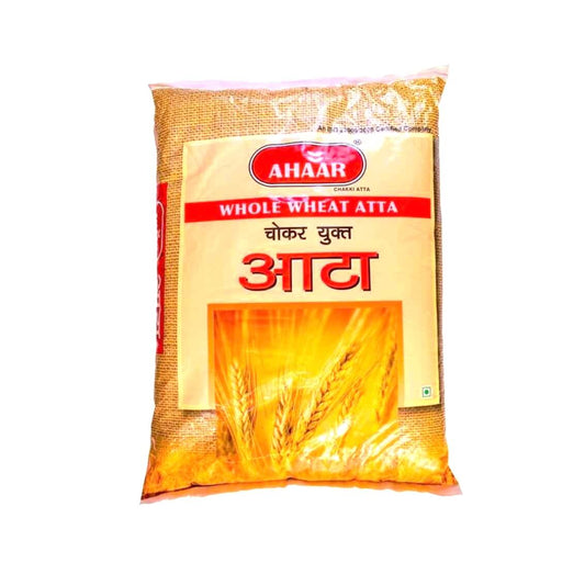 Ahaar Whole Wheat Choker Yukt Atta (Flour) - 10 Kg Pack