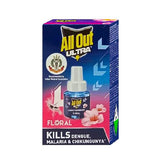 All Out Ultra Power Plus Mosquito Repellent Refill (45 ml) Floral Fragrance - 01 Refill Pack