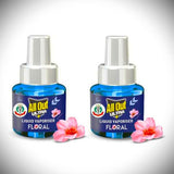 All Out Ultra Power Plus Mosquito Repellent Refill (45 ml) - Floral Fragrance - 2 Refill Pack