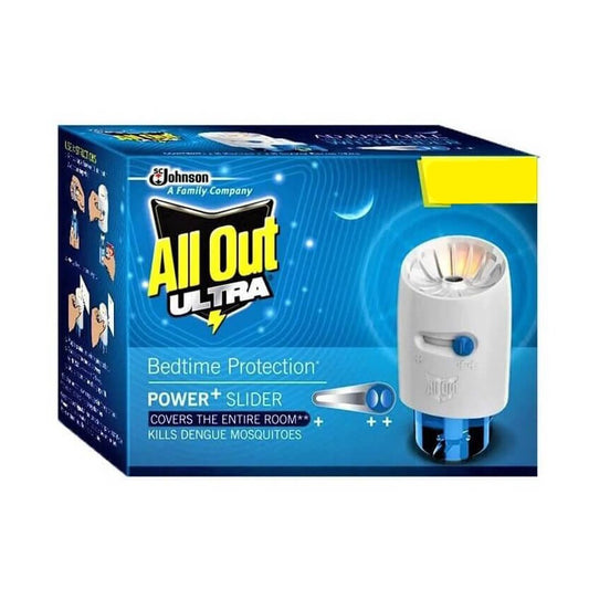 All Out Ultra Power Plus Slider Mosquito Repellent Machine with 01 Refill Pack