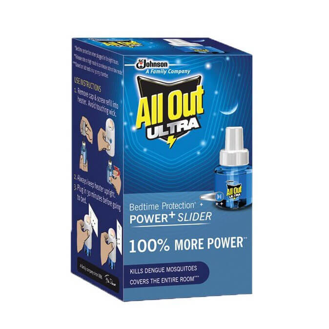 All Out Ultra Power Plus Slider Mosquito Repellent 3 Refill Pack