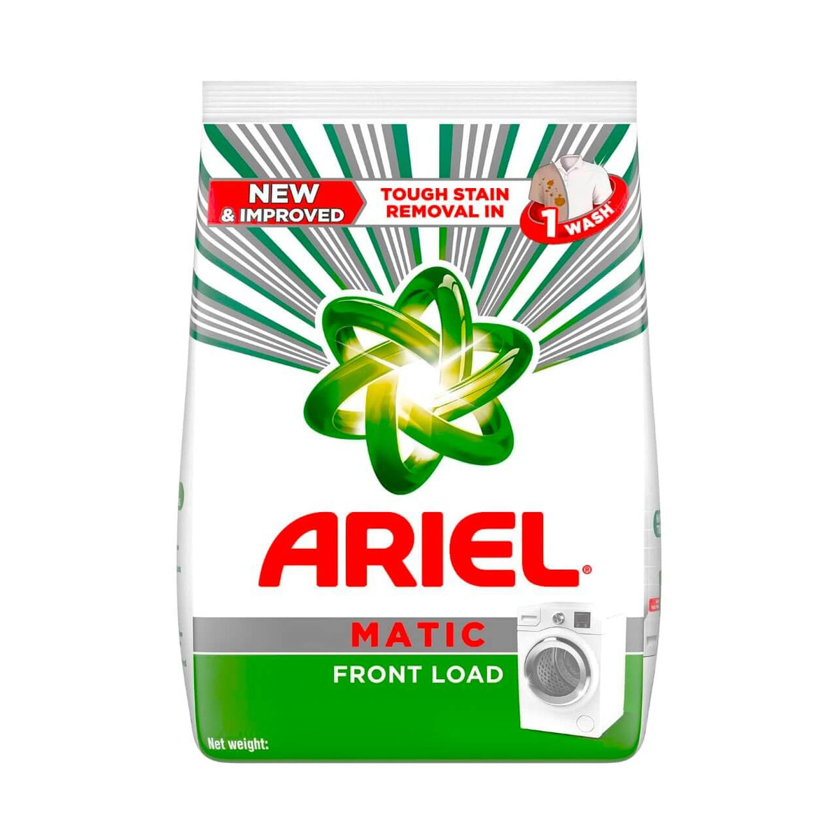 Ariel Matic Front Load Detergent Powder 1 Kg Pack