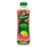 B Natural Dakshin Pink Guava Juice 750 ml Bottle