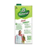 B Natural Litchi Juice 1 Litre Tetra Pack of 2