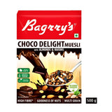 Bagrry's Choco Delight Muesli with Almonds & Raisins Cereal 500 g & 1 Kg Pack