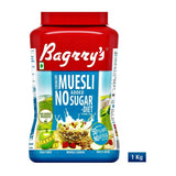 Bagrry's Crunchy Muesli No Added Sugar Cereal - 500 g & 1 Kg Pack