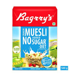 Bagrry's Crunchy Muesli No Added Sugar Cereal - 500 g & 1 Kg Pack