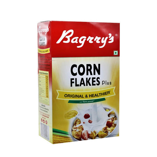 Bagrry's Corn Flakes Plus Original & Healthier with Fibre Power 475 g  & 800 g Pack