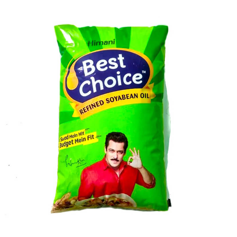 Best Choice Refined Soyabean Oil 1 Litre Pouch