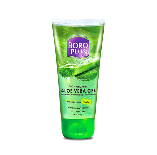 Boroplus Aloe Vera Gel - 100 % Organic - 150 ml Tube