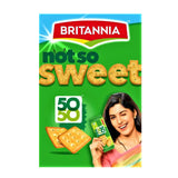 Britannia 50-50 Sweet & Salty Biscuits 200 g (Pack of 10)