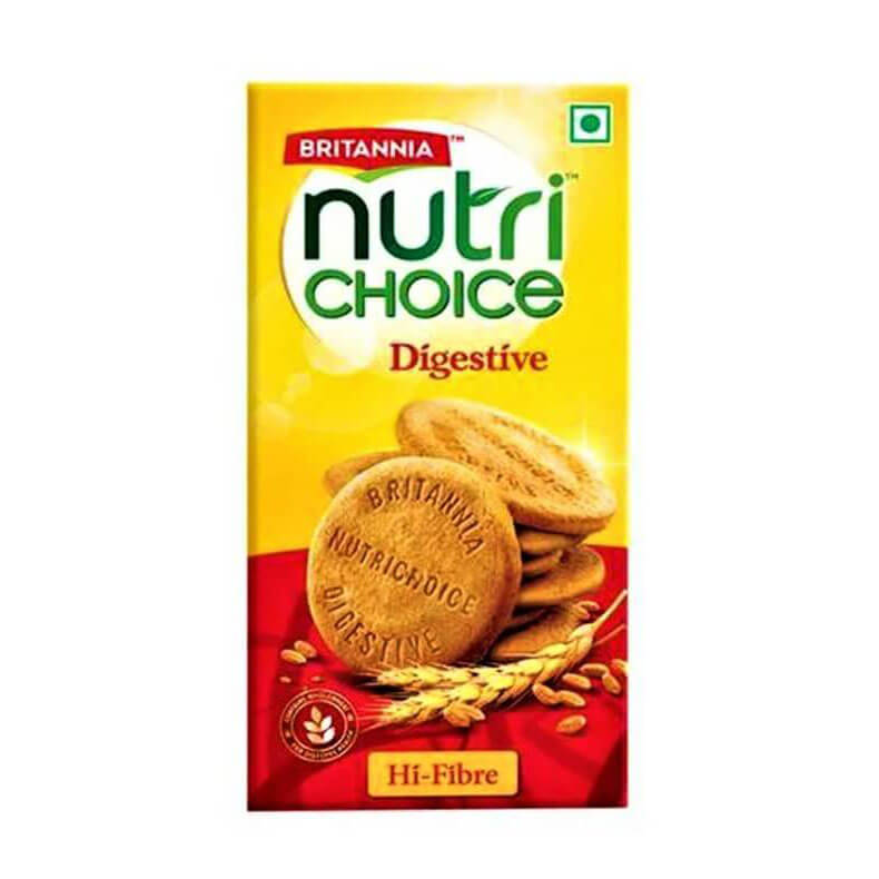 Britannia Nutri-Choice Digestive Biscuits 250 g Carton Pack