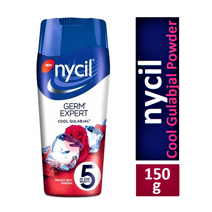 Nycil Cool Gulabjal Germ Expert Prickly Heat Powder 150 g