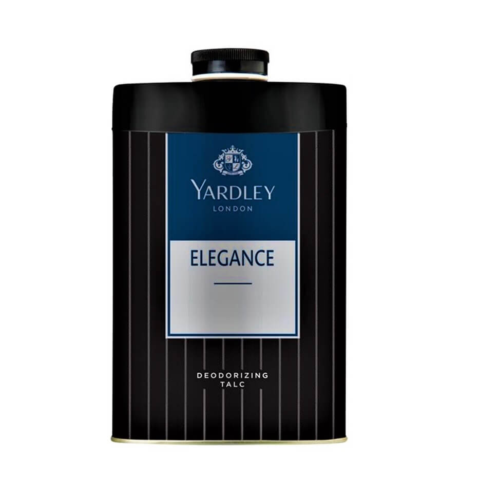 Yardley London Elegance Deodorizing Talcum Powder - 250 g Pack