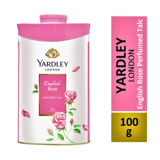 Yardley London English Rose Perfumed Talcum Powder - 250g Pack