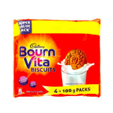 Cadbury Bourn Vita Biscuits 400 g (100 g x 4 ) Super Value Pack