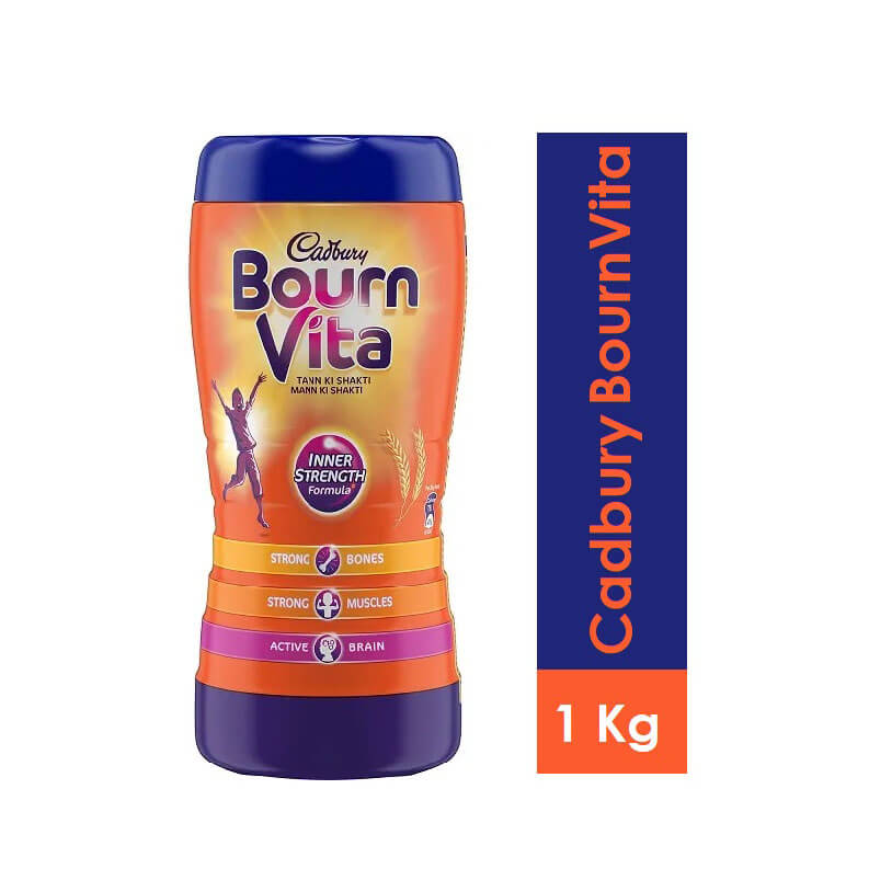 Cadbury BournVita Chocolate Health Drink 1 Kg Jar