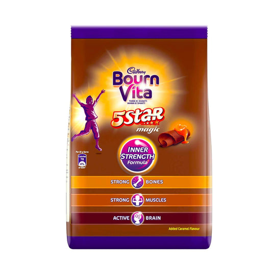 Cadbury BournVita 5 Star Magic Chocolate Health Drink 500 g & 750 g Pack