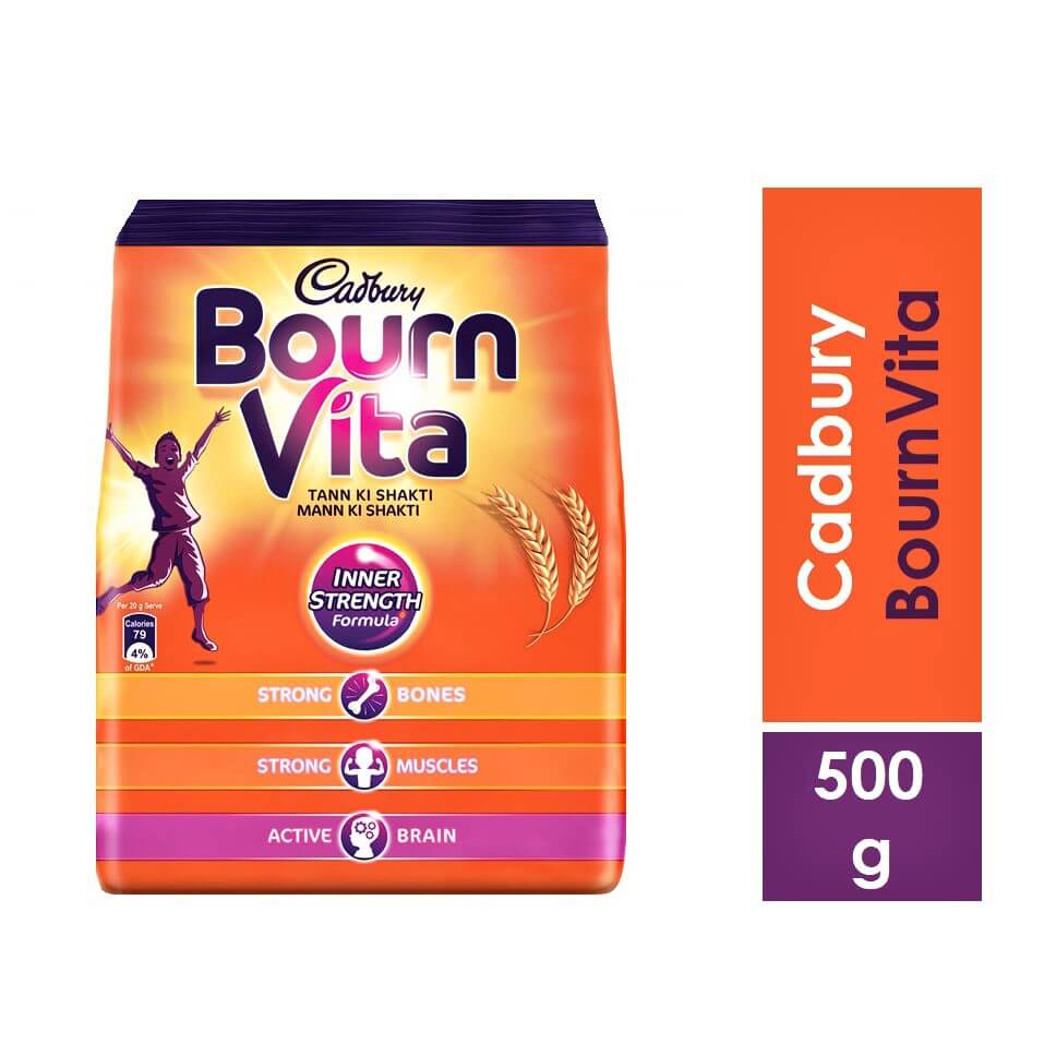 Cadbury BournVita Chocolate Health Drink 500 g Pack