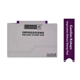 Camlin Kokuyo Stamp Pad Violet 11.6 cm x 6.5 cm Size