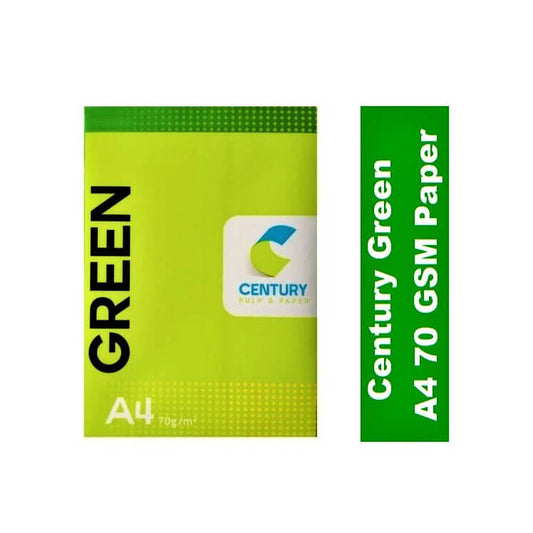 Century Green A 4 Size 70 GSM Paper 500 Sheets Reams