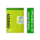 Century Green A 4 Size 70 GSM Paper 500 Sheets Reams