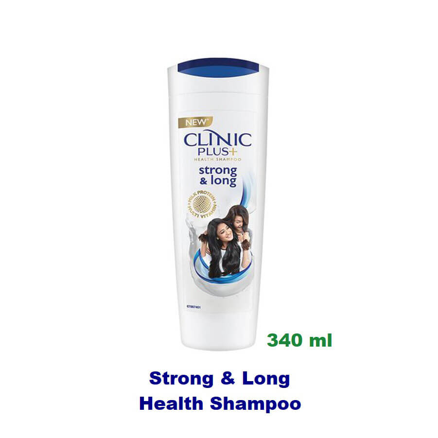 Clinic Plus Strong & Long Health Shampoo 340 ml Bottle