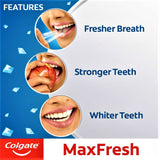 Colgate Max Fresh Peepermint Ice Toothpaste 300 g (150 g x 2) Pack