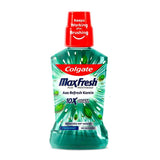 Colgate Max Fresh Plax Mouthwash Freshmint 250 ml Bottle - (No Alcohol / No Burning taste)