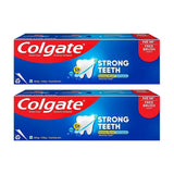 Colgate Strong Teeth Anticavity Tooth Paste 300 g Pack (200 g +100 g) with Free Toothbrush {(Pack of 2 & Pack of4)]}