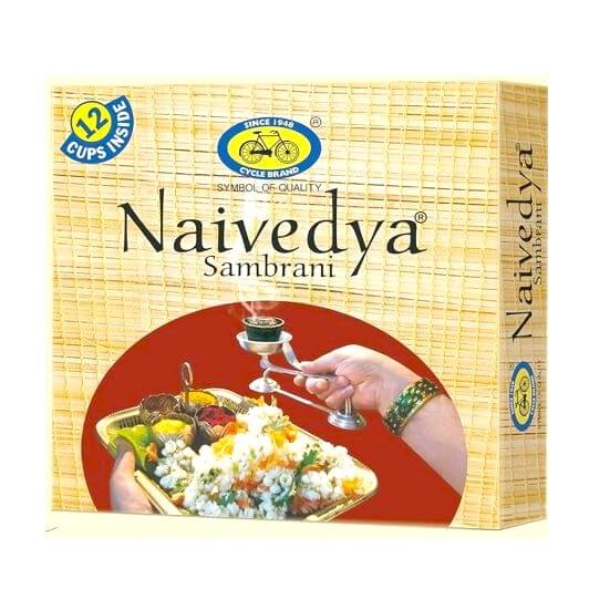 Cycle Naivedya Sambrani Cups 12 Cups Pack