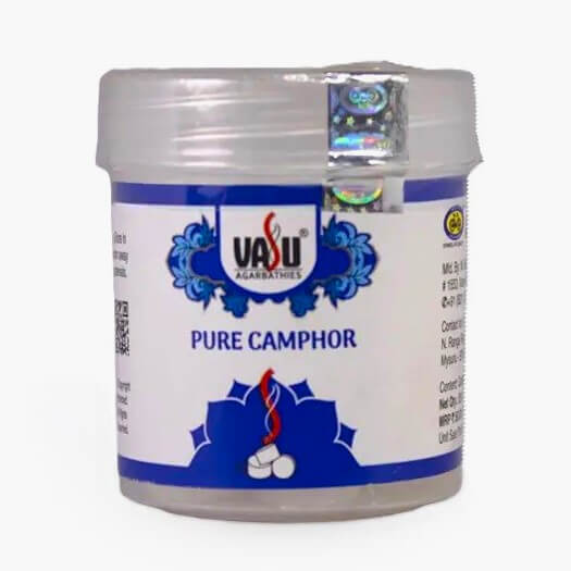 Cycle Brand Vasu Pure Camphor (Kapoor) 25 N & 52 N Tablest Pack