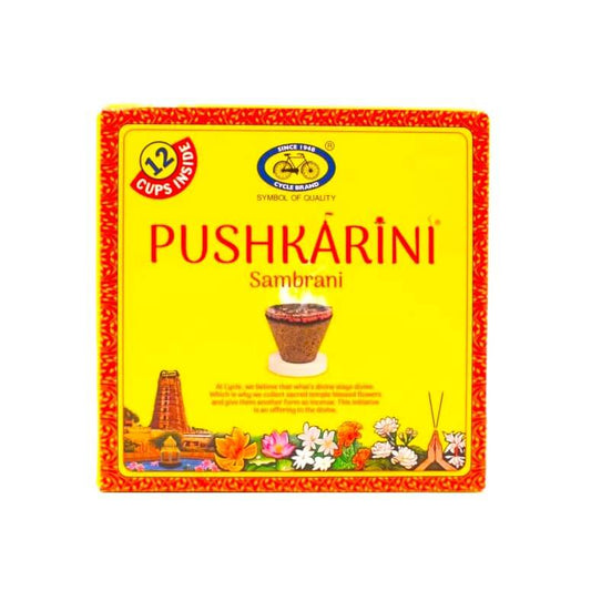 Cycle Pushkarini Sambrani Cups 12 Cups Pack