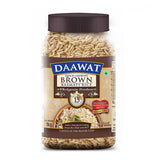 Daawat Brown Basmati Rice 1 Kg Jar