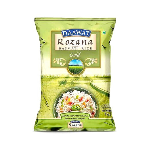 Daawat Rozana Basmati Rice Gold - 1 Kg & 5 Kg Pack