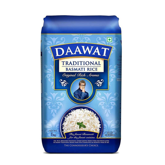 Daawat Traditional Basmati Rice 1 Kg