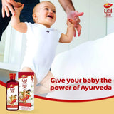 Dabur Lal Tel-Ayurvedic Baby Massage Oil 500 ml (Pack of 2)