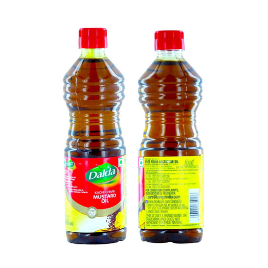 Dalda Kachi Ghani Mustard Oil - 1 Litre Bottle