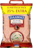 Daawat Basmati rice Super 25 % Extra on 1 Kg & 5 Kg Pack