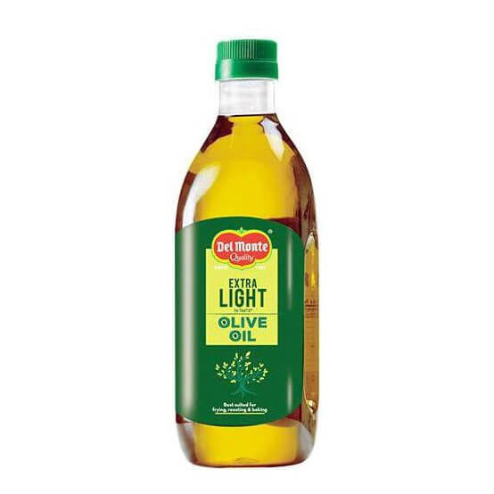 Del Monte Olive Oil Extra Lite 1 Litre Bottle (Pack of 2)