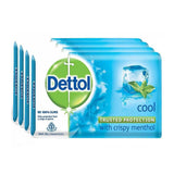 Dettol Cool Soap Pack of 4 of 75 g & 125 g Bar