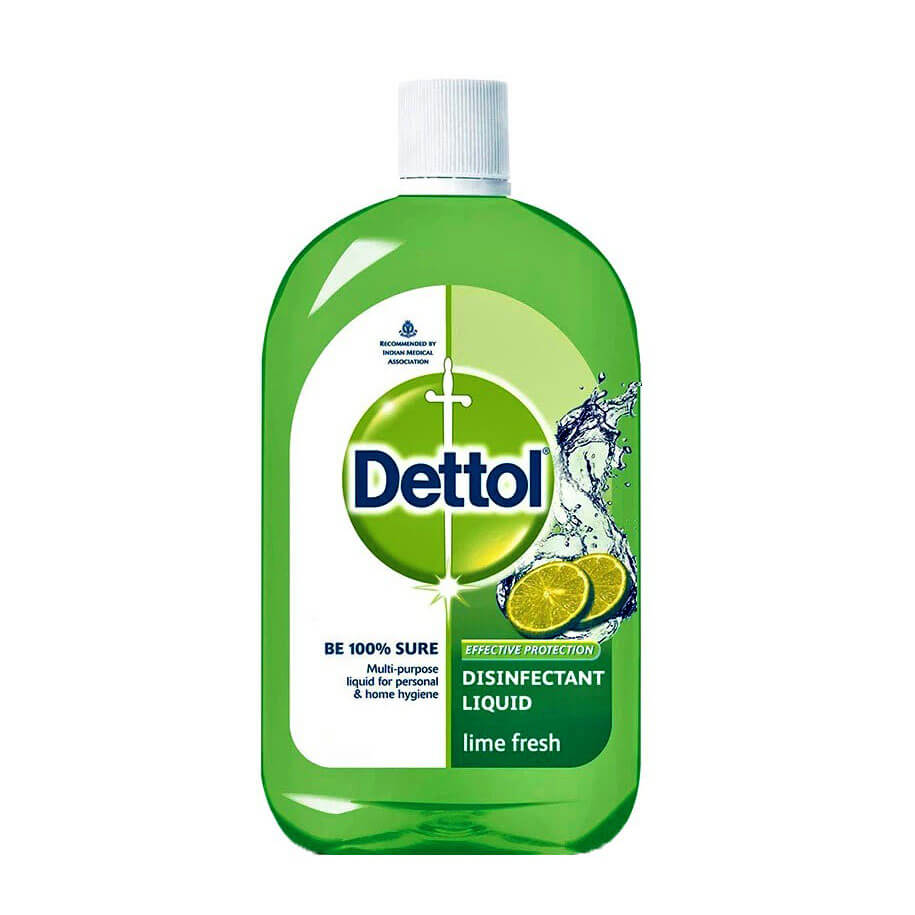 Dettol Disinfectant Antiseptic Liquid Lime Fresh 200 ml & 500 ml Bottle