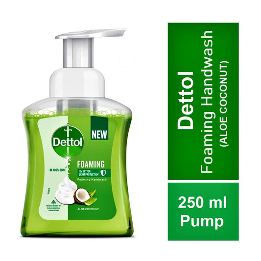 Dettol Foaming Hand Wash Aloe Coconut 250 ml Pump