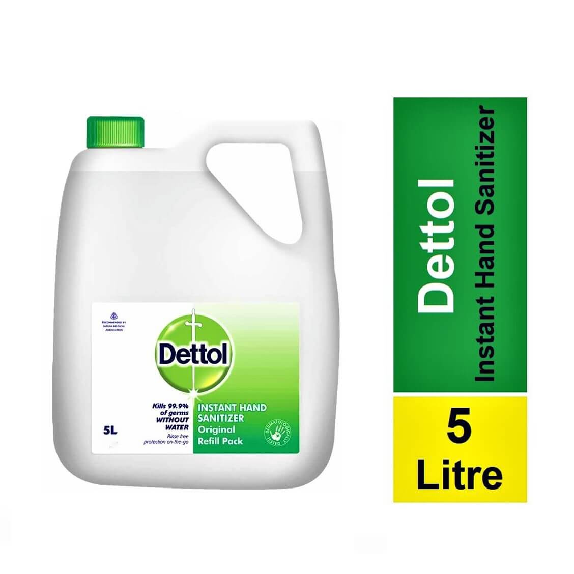 Dettol Original Instant Hand Sanitizer 5 Litre Jar