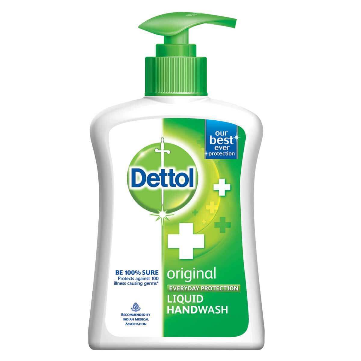 Dettol Original Hand Wash 200 ml Pump