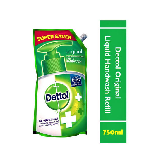 Dettol Original Hand Wash Refill 750 ml Refill Pack of 5