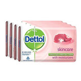 Dettol Skin care soap Pack of 4 of 75 g & 125 g Bar