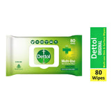 Dettol Original Multi Use Skin & surface Wipes - 40 & 80 Wipes Pack